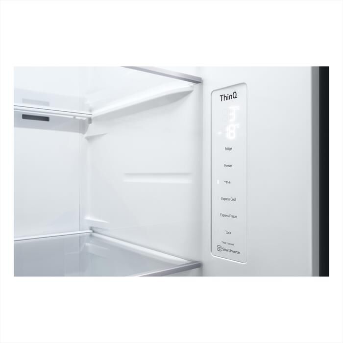 LG - Frigorifero side by side GSVV80PYLL INSTAVIEW-Prime Silver