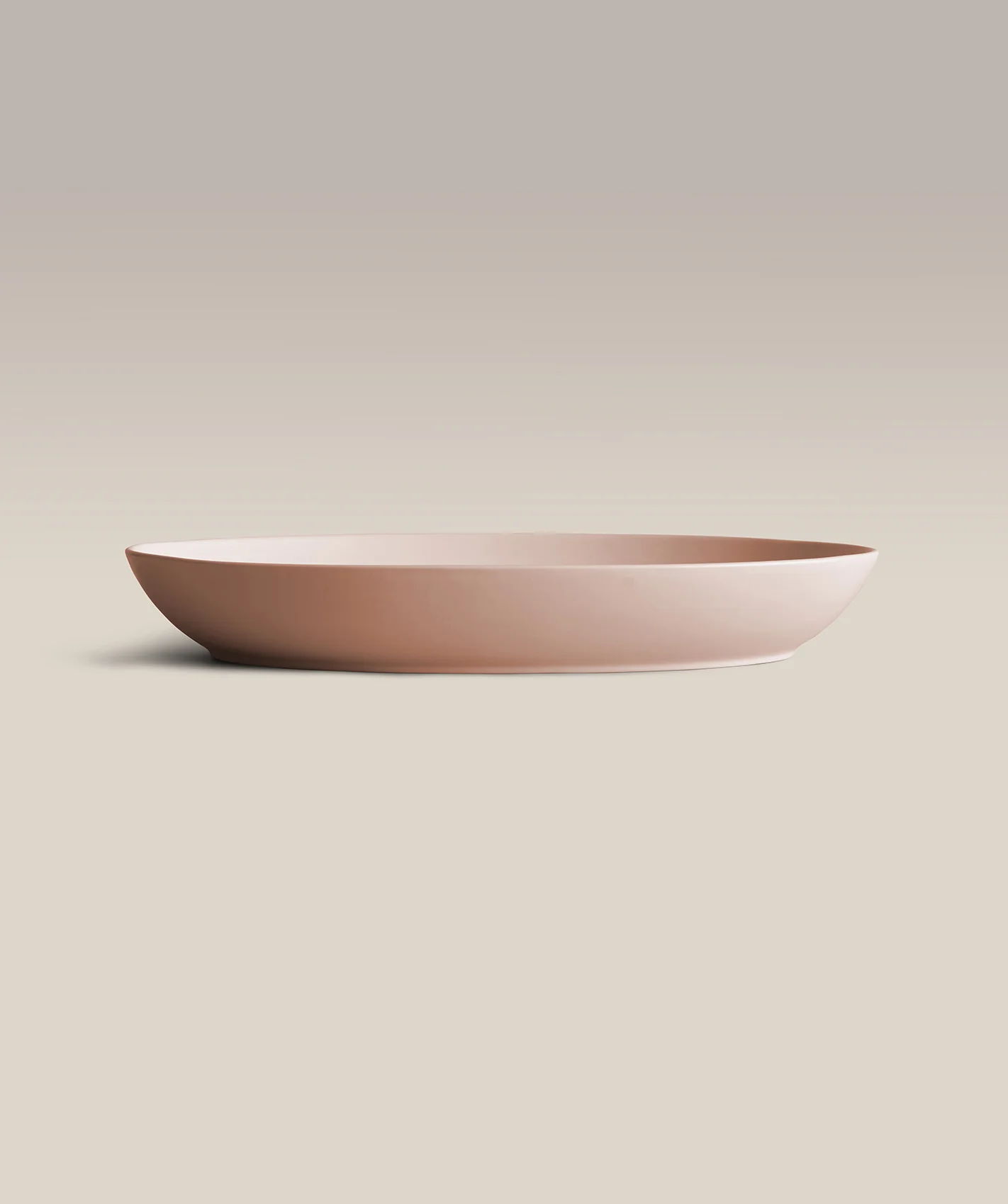 Oval Low Serving Bowl