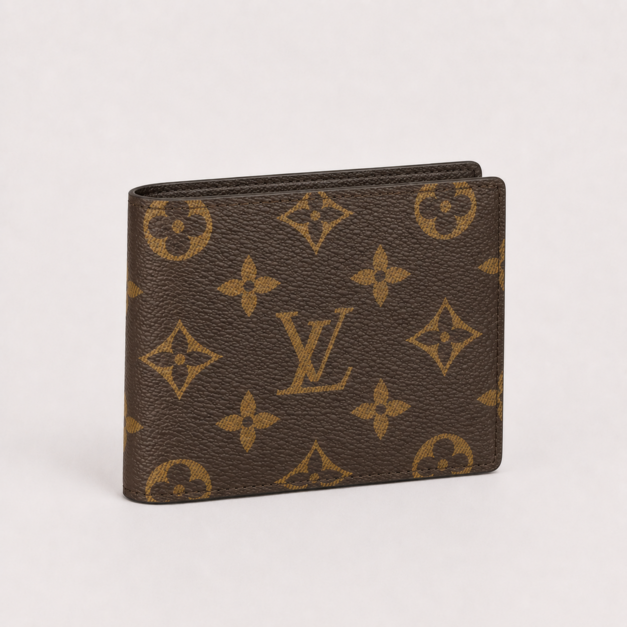 Q02：Louis Vuitton Multiple Wallet in Monogram Eclipse Canvas