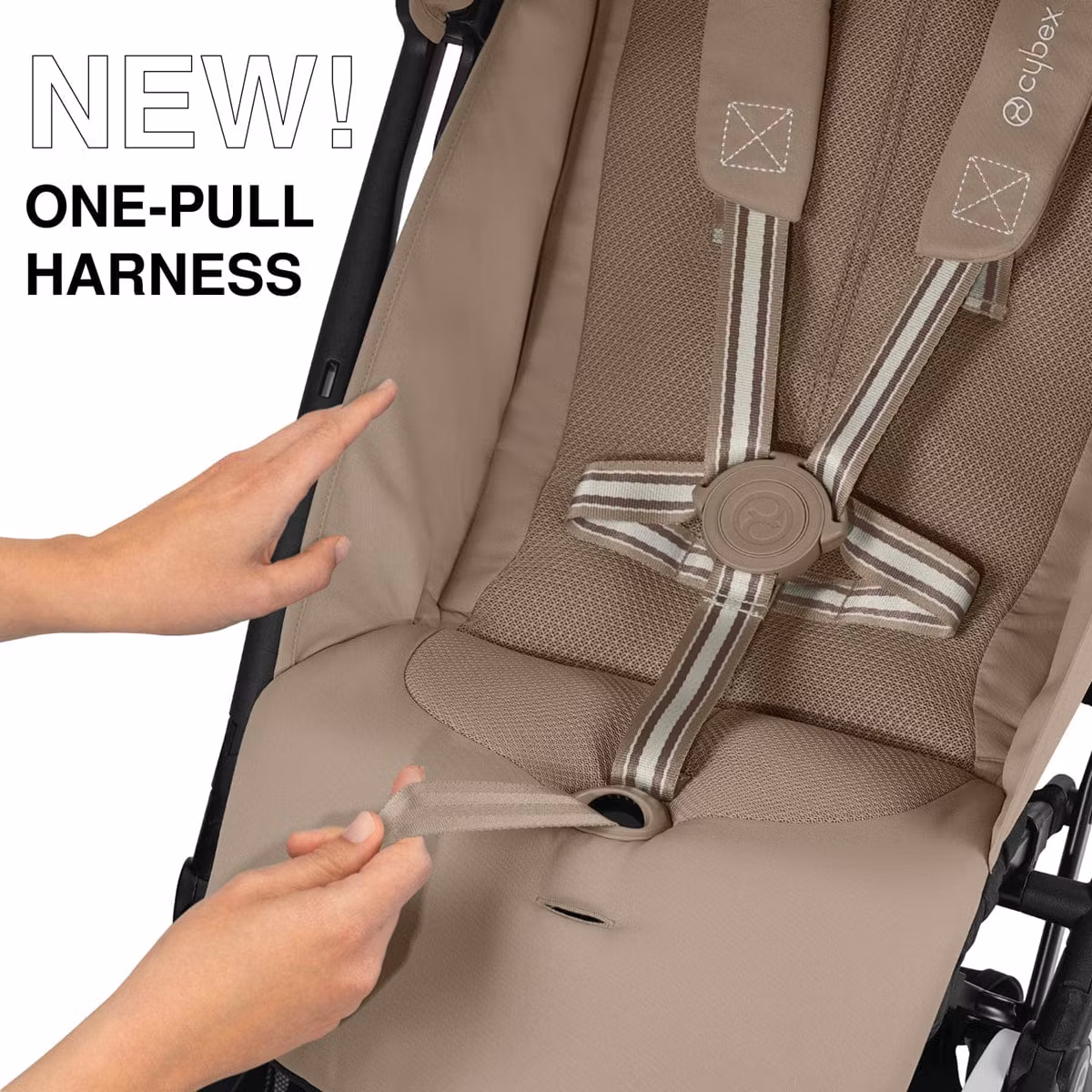 Cybex Libelle 2 Compact Stroller (with 1 Pull Harness) - Fog Grey