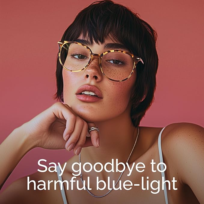 MIRAYNE Blue Light Blocking Glasses