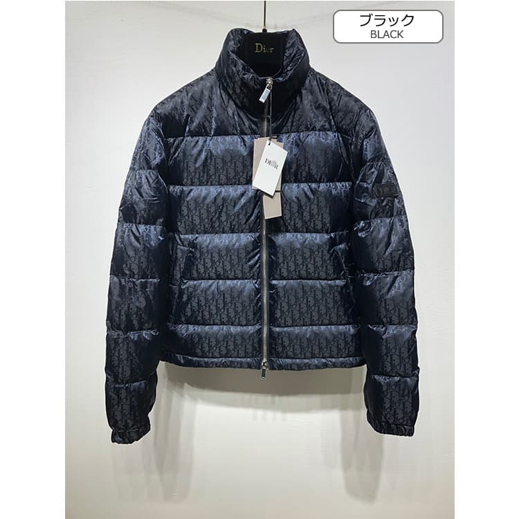 【Dior】Perfect for the cold winter ◆ Women's and Men's ☆ Stand-collar long-sleeved down jacket 3 colors