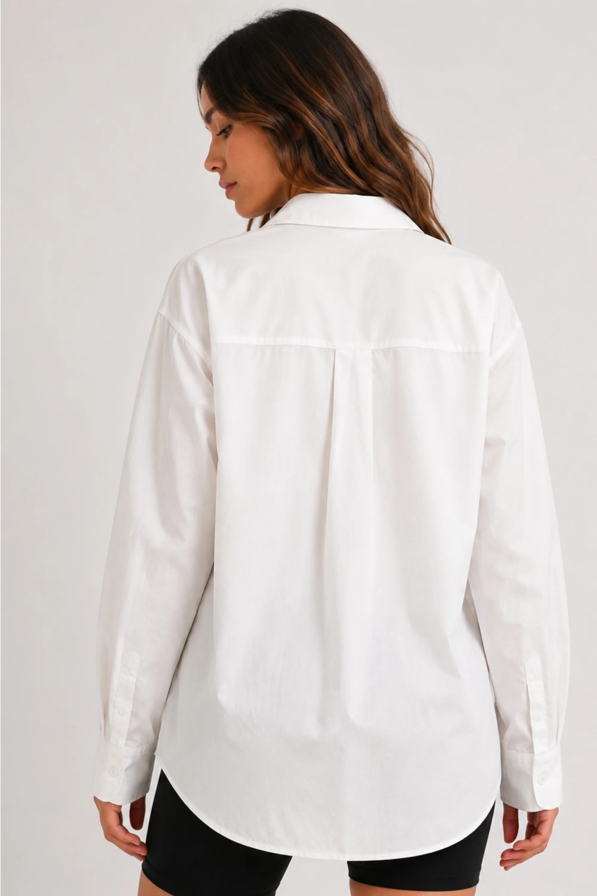 White Bloom Embellished Shirt