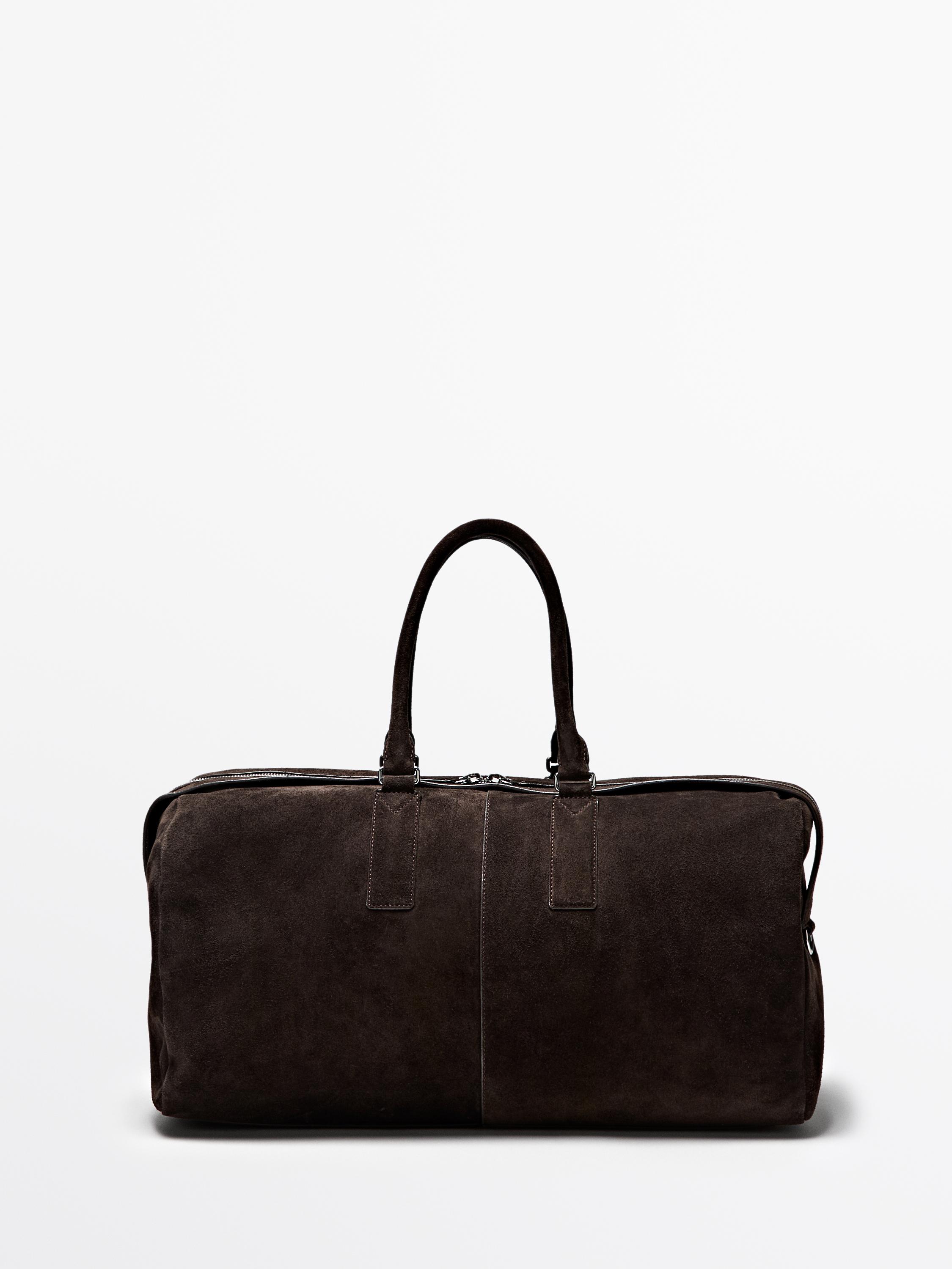 Bolso de viaje piel ante