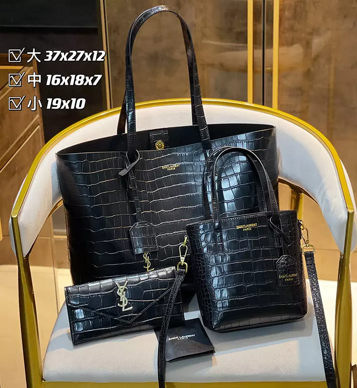 Bag sets Size 14.6″x10.6″x4.7″ 6.3″x7.1″x2.8″ 7.5″x3.9″ BB-918000200020