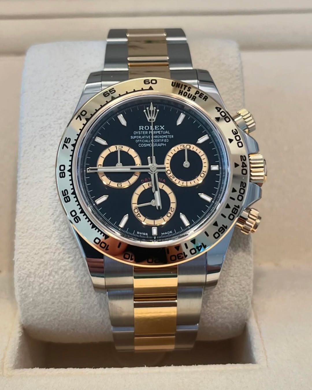 Rolex m126503-0003 Cosmograph Daytona 40mm Oystersteel yellow gold