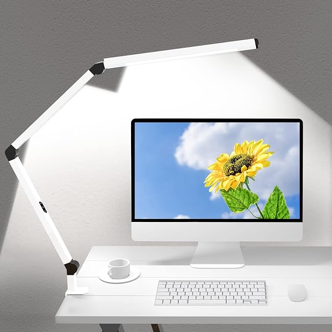 LUMIGROVE LED Desk Lamp with Clamp
