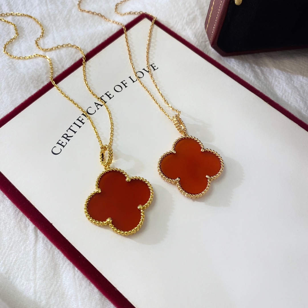 VCA Necklaces Red