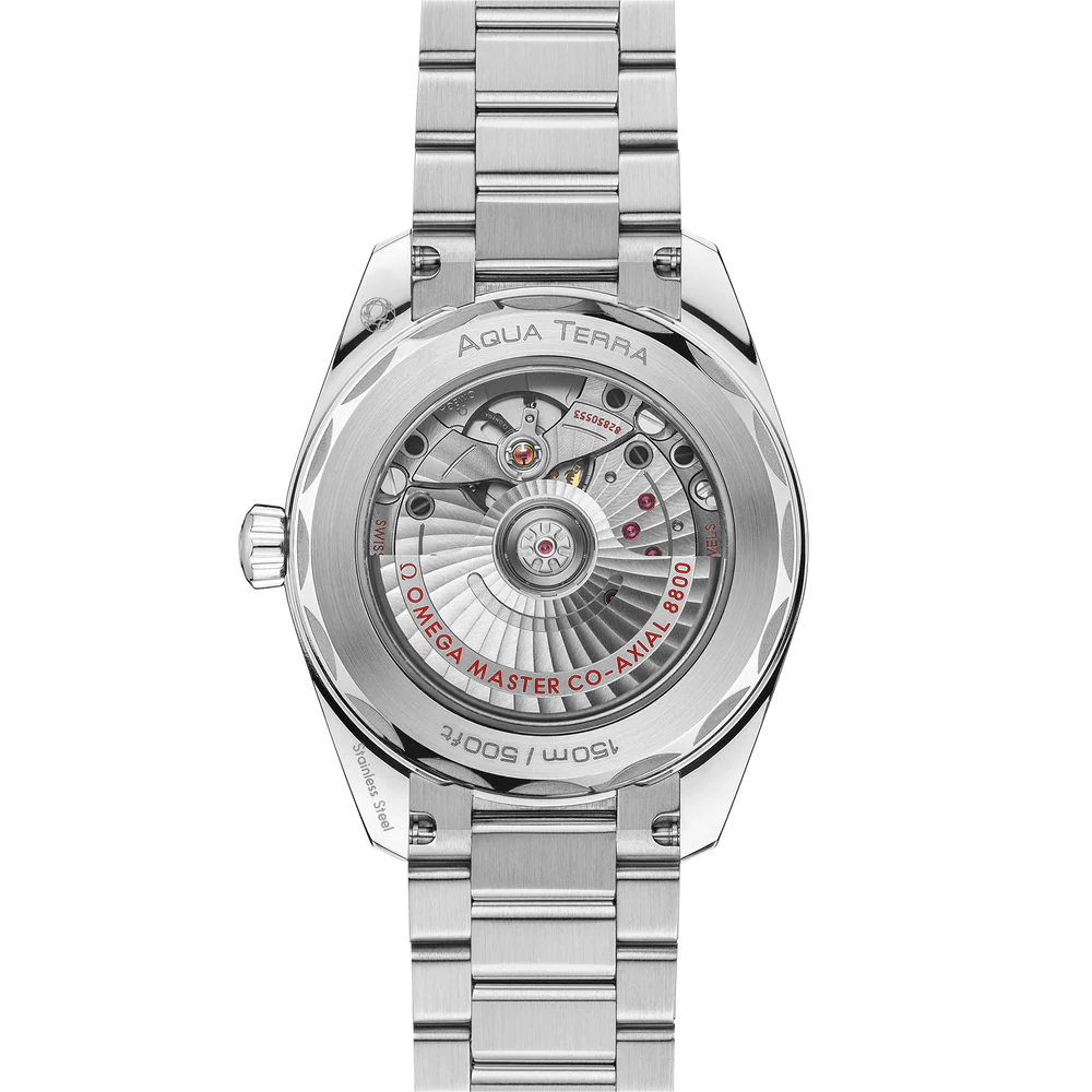 Omega Seamaster Aqua Terra Shades 38mm Saffron Dial Stainless Steel Bracelet 220.10.38.20.12.001
