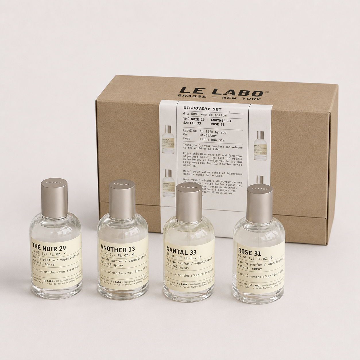 D115：Le Labo 4-Piece 30ml Eau de Parfum Gift Set (4×30ml)