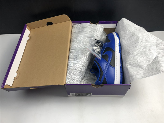 NK Dunk Low Retro Black Hyper Cobalt DD1391-001