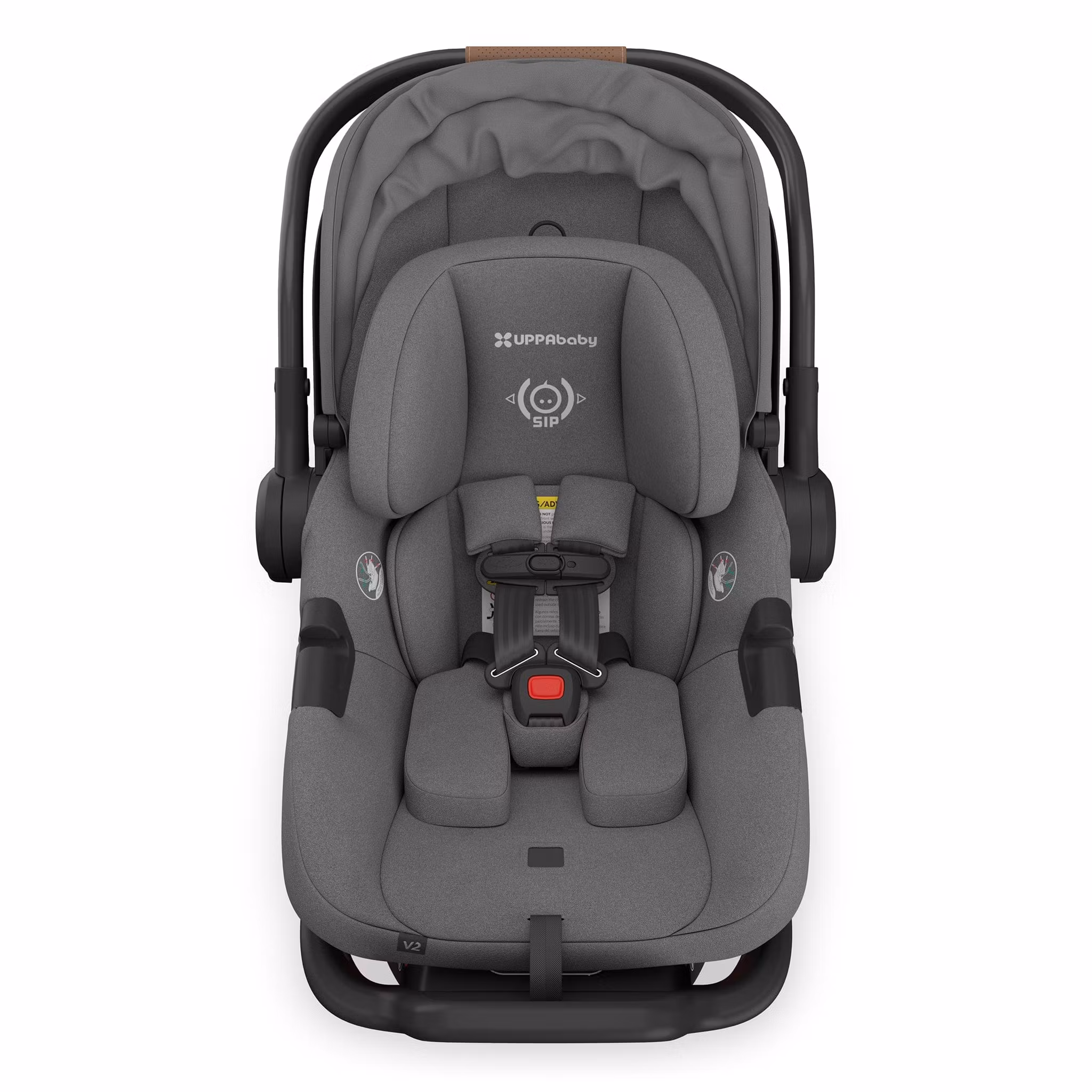 UPPAbaby Aria V2 Lightweight Infant Car Seat - Greyson (Charcoal Melange)