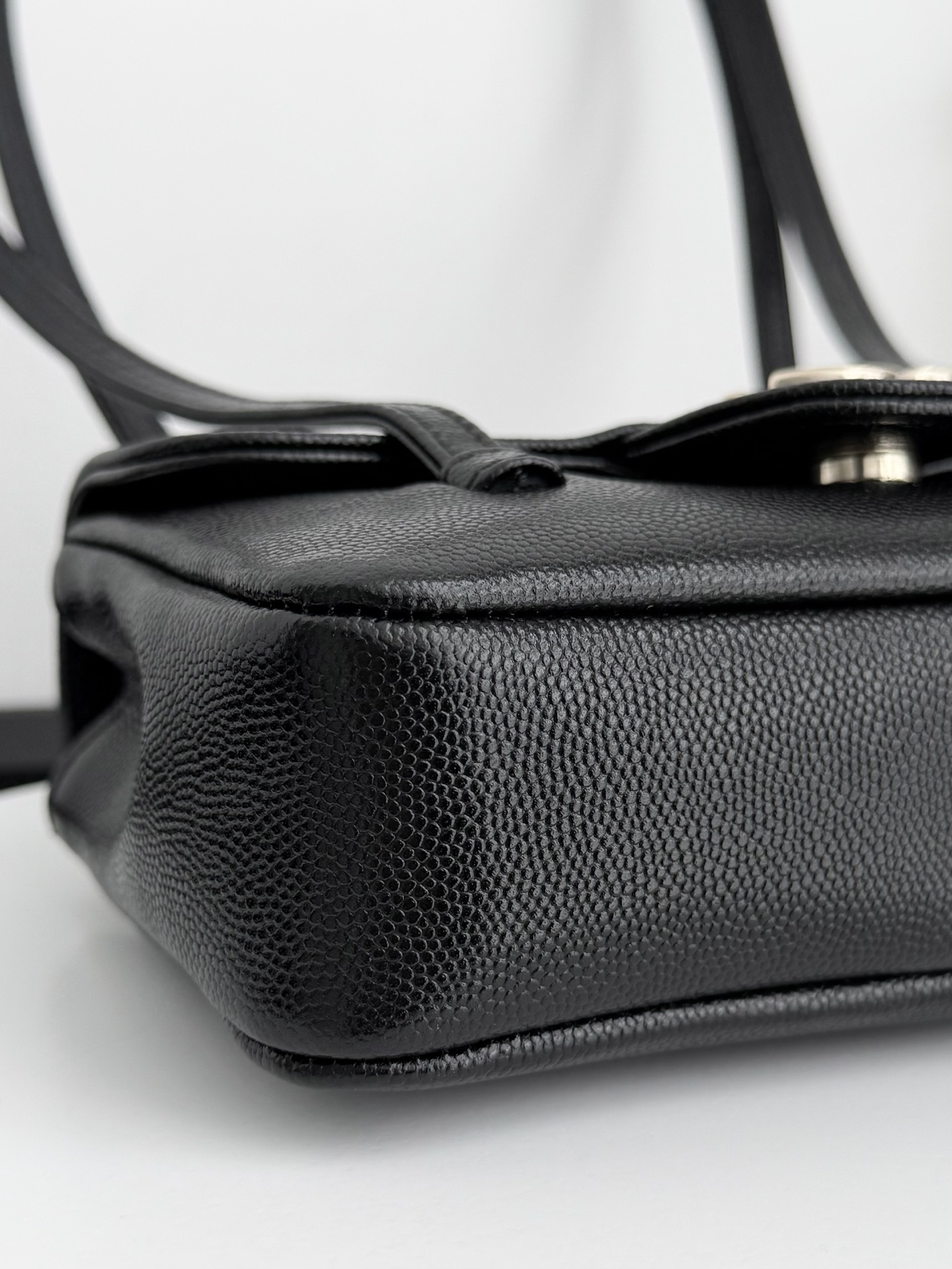 Chanel Leather Strap Bag