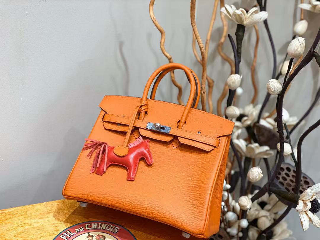 Hermes Birkin 25-35cm custom calfskin