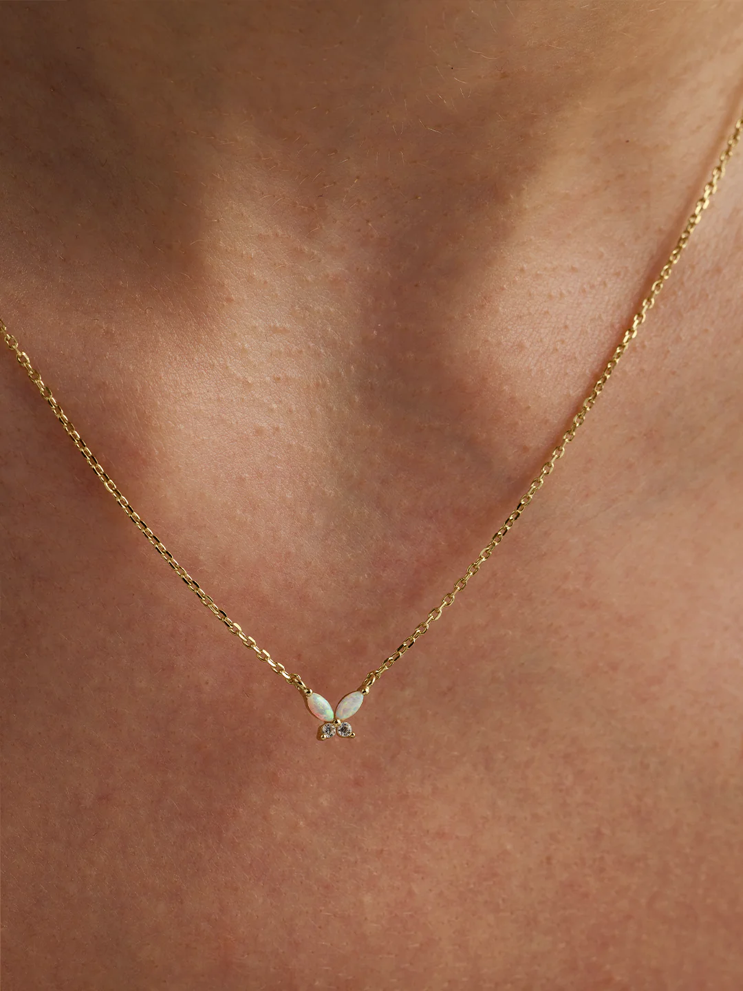 Butterfly Opal Necklace