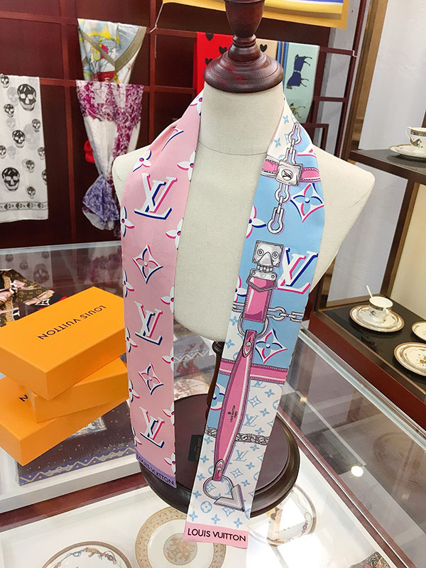 120x8cm Fashion Handbag Ribbon Scarf Neck Bow WJ-987049