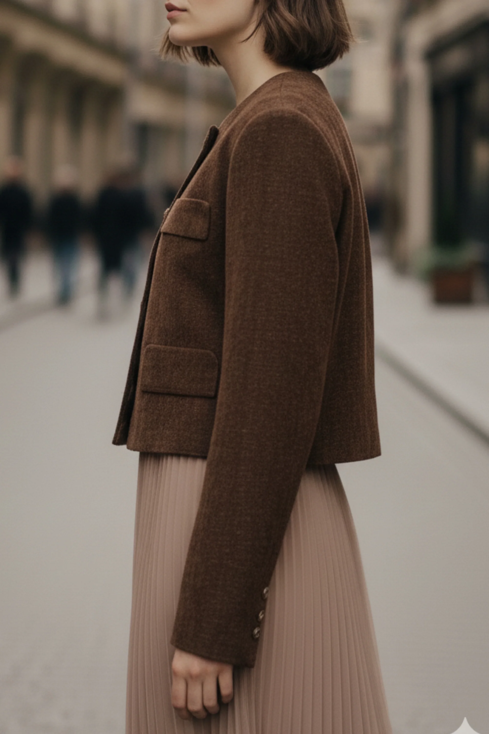 Velvet Bronze Blazer