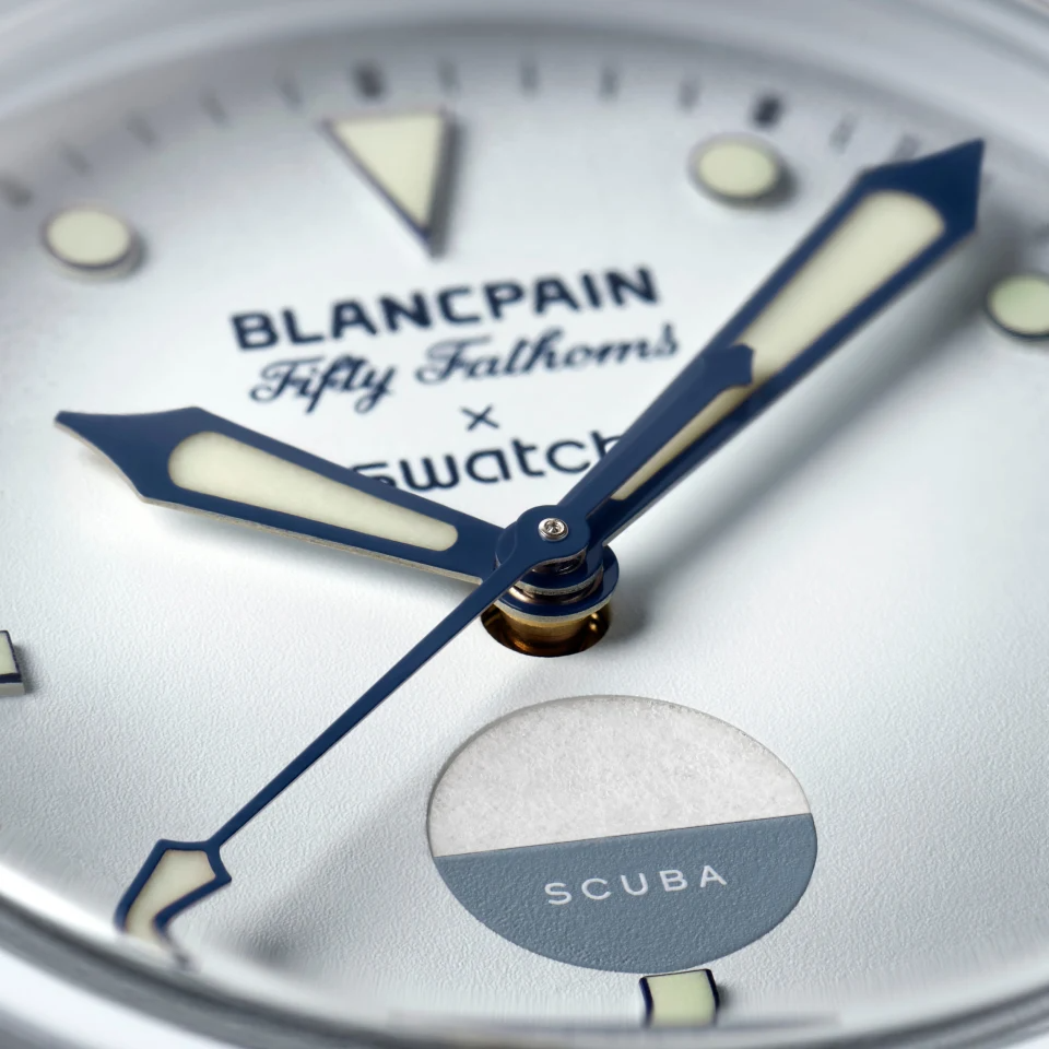 Blancpain X Swatch 時計 BIOCERAMIC SCUBA FIFTY FATHOMSコレクションANTARCTIC OCEAN