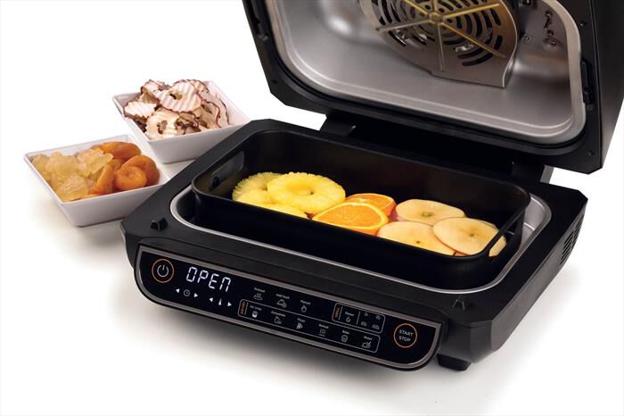ARIETE - 4635/00 FRIGGITRICE AD ARIA E BISTECCHIERA-Black