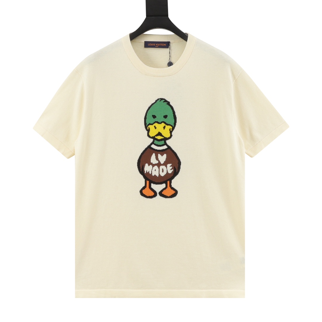 LV Logo lettering T-shirt