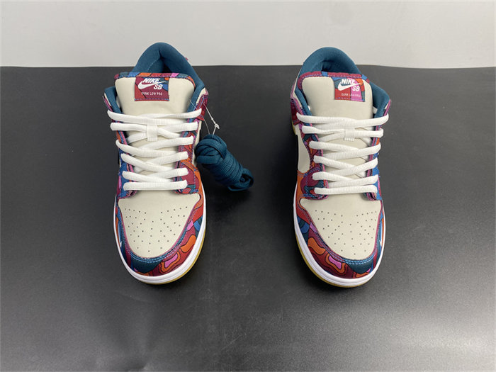 NK SB Dunk Low Pro Parra Abstract Art DH7695-600