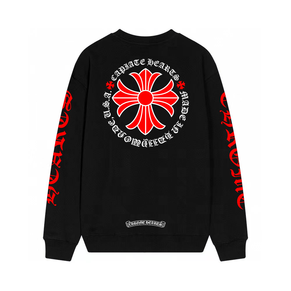 Chrome H Hoodies Black