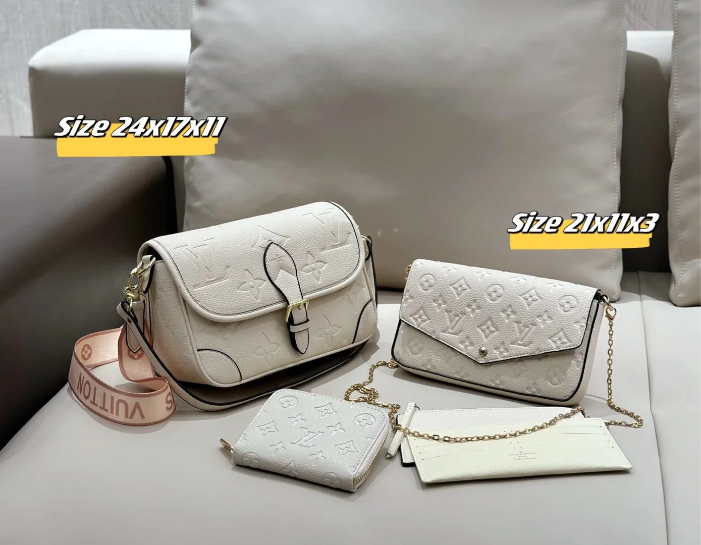 【Louis Vuitton】☆Luxury 4-piece set｜A luxurious design, unbeatable value for money♪ Check it out online now!