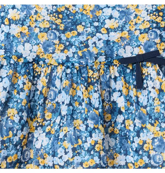 Floral Dropwaist Dress