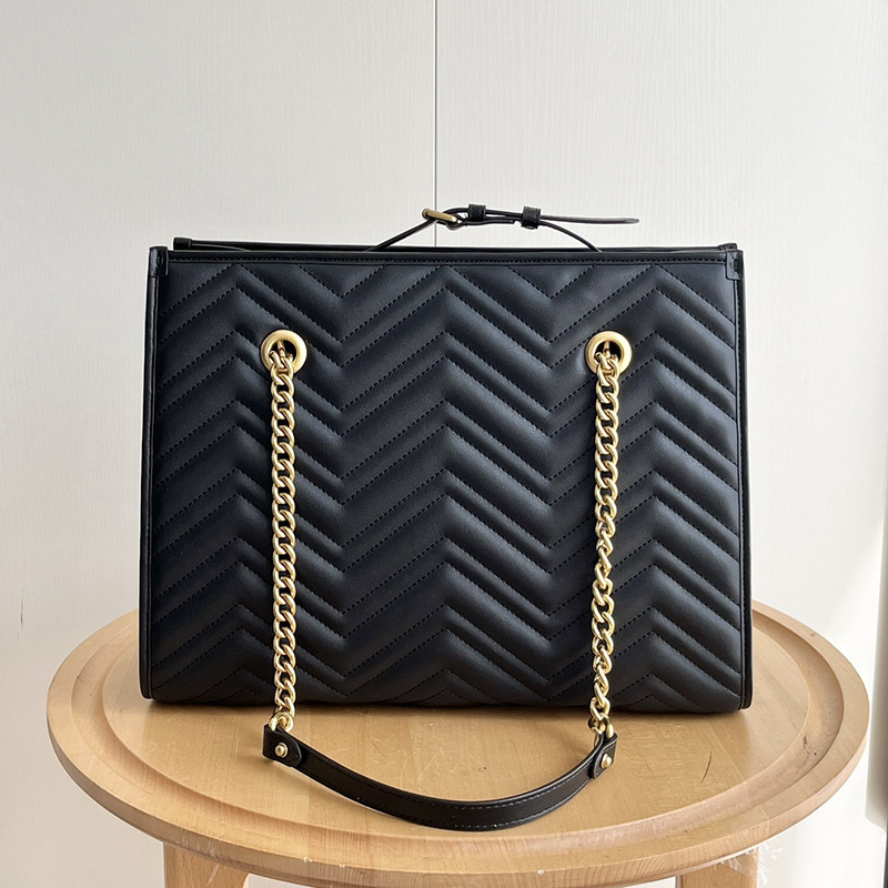 13.4″x11.0″x4.9″ Black Leather Handbag BB-921288