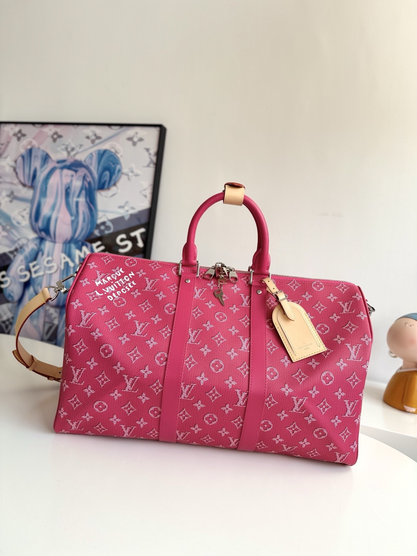LV travelling bag 45X27X20cm