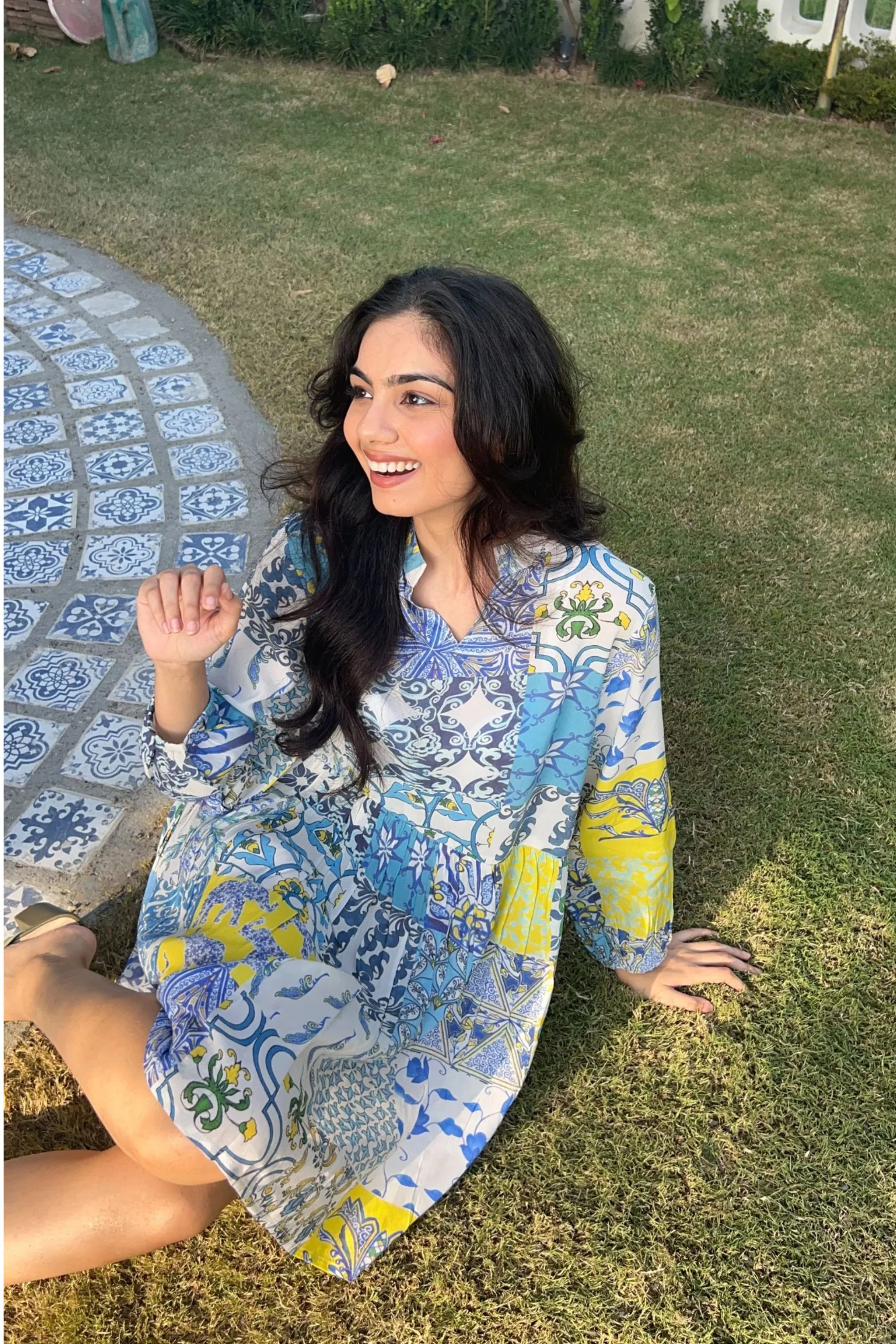 Blue Canary Dress