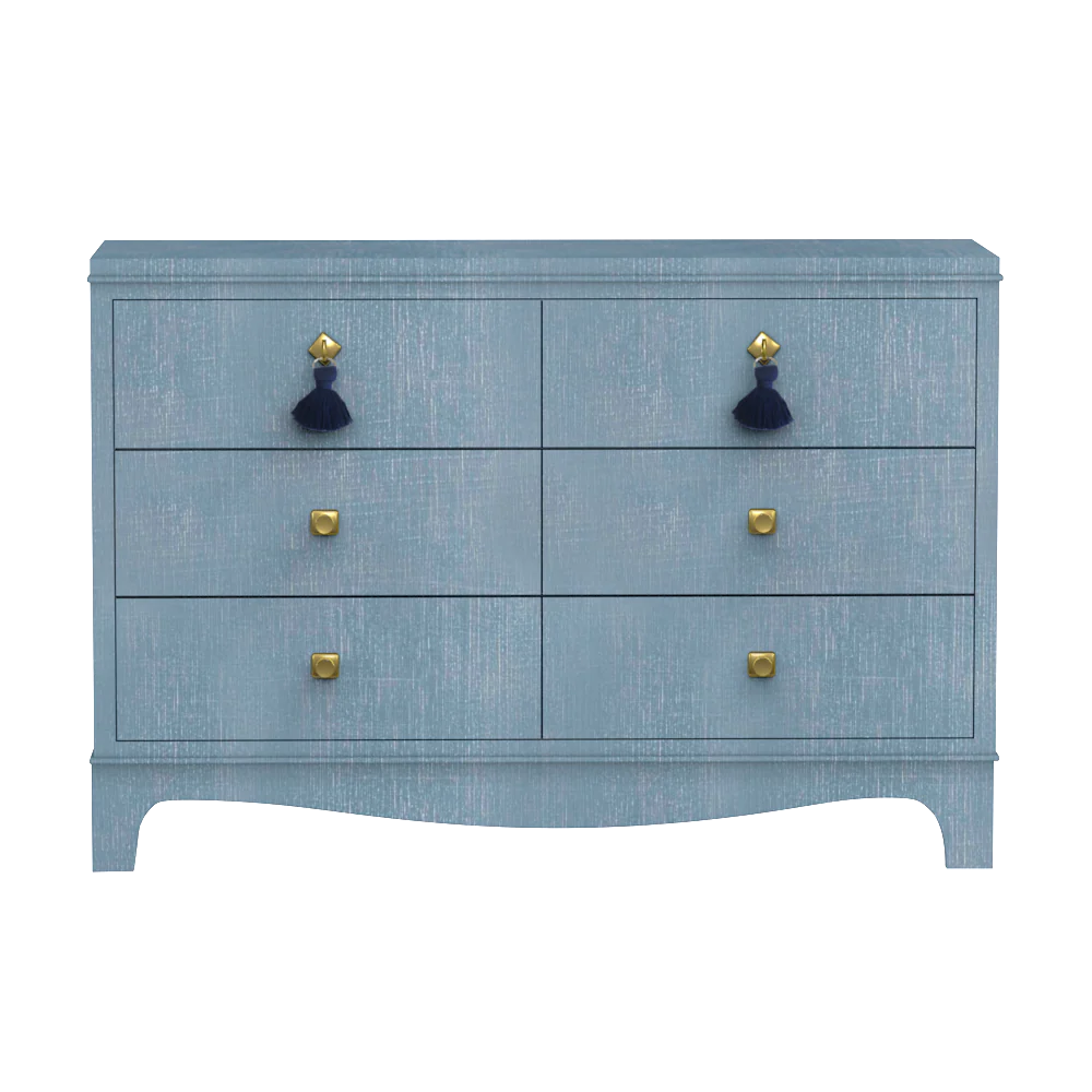 Easton Double Chest Denim Blue Finish