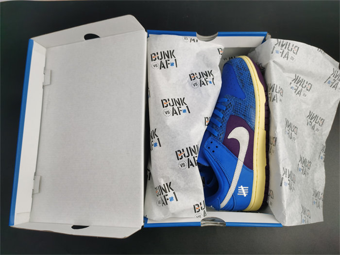 NK Dunk Low Undefeated 5 On It Dunk vs. AF1 DH6508-400
