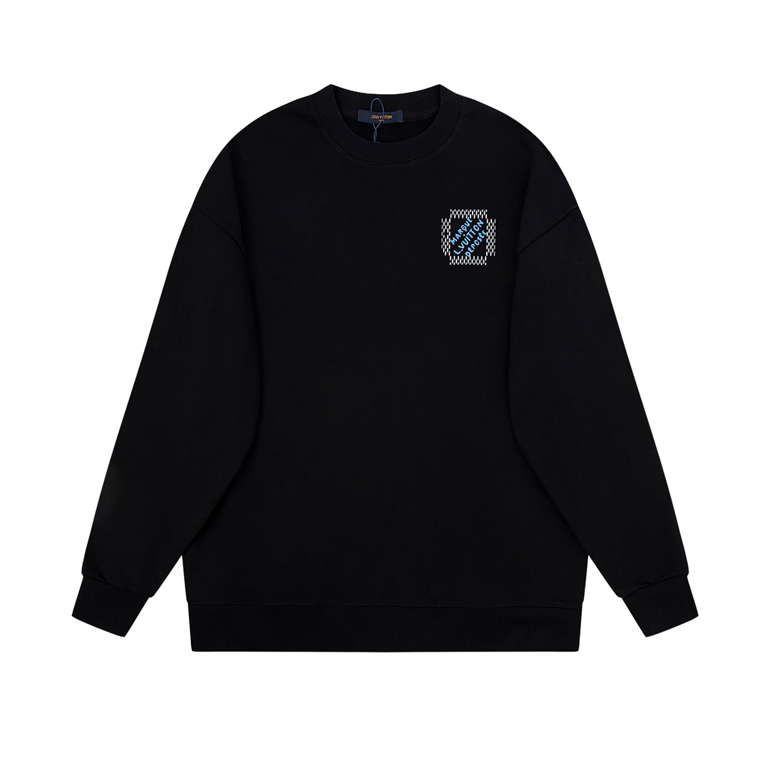 LV Hoodies Black