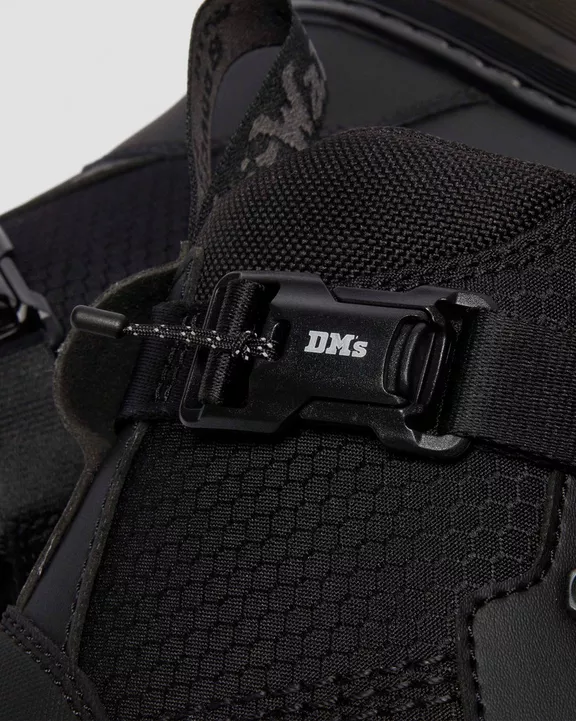 COMBS TECH MK.02 LEATHER & CANVAS UTILITY BOOTS