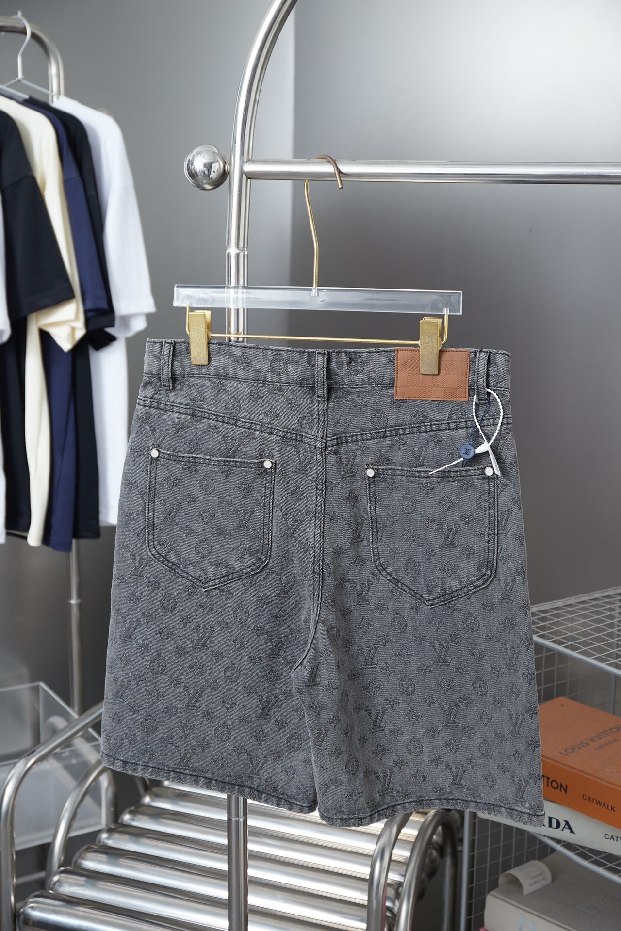 LV Denim shorts