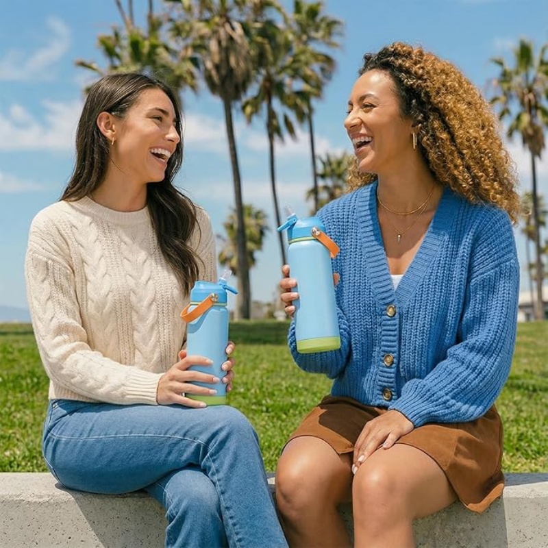 THERMOCLOUD 18oz Insulated Stainless Steel Water Bottle