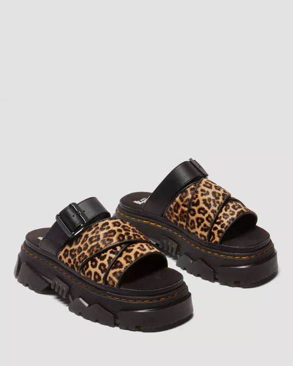 Mattison Leopard Slide Sandals