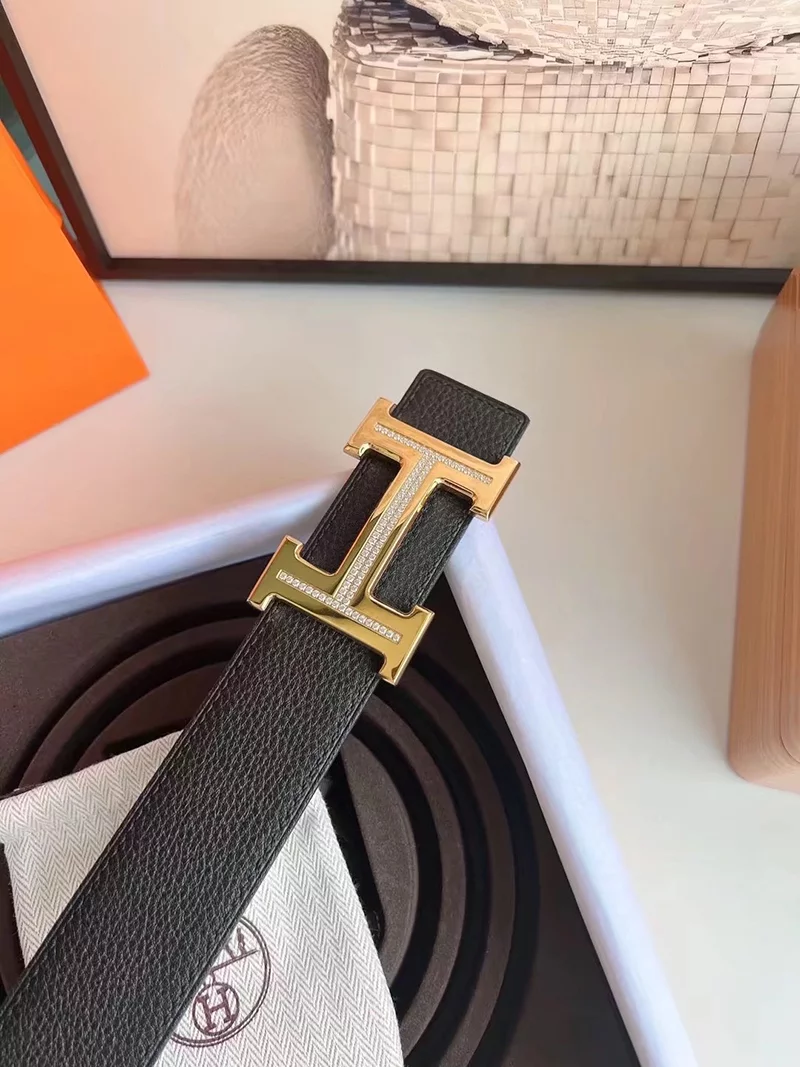 Wide1.5″ Calfskin Genuine Leathe Man’s Belt PD-6900086