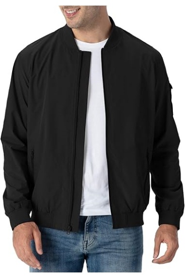 Men's Lightweight Bomber Jacket