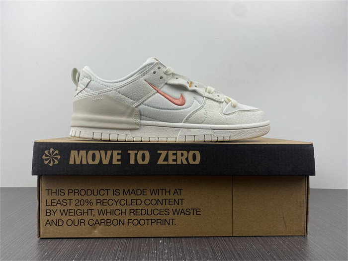 NK Dunk Low Disrupt 2 Pale Ivory DH4402-100