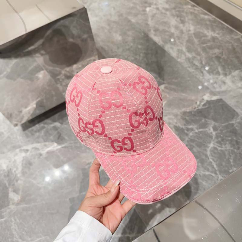 Fashion Adjustable Pink Baseball Cap MZ-916094