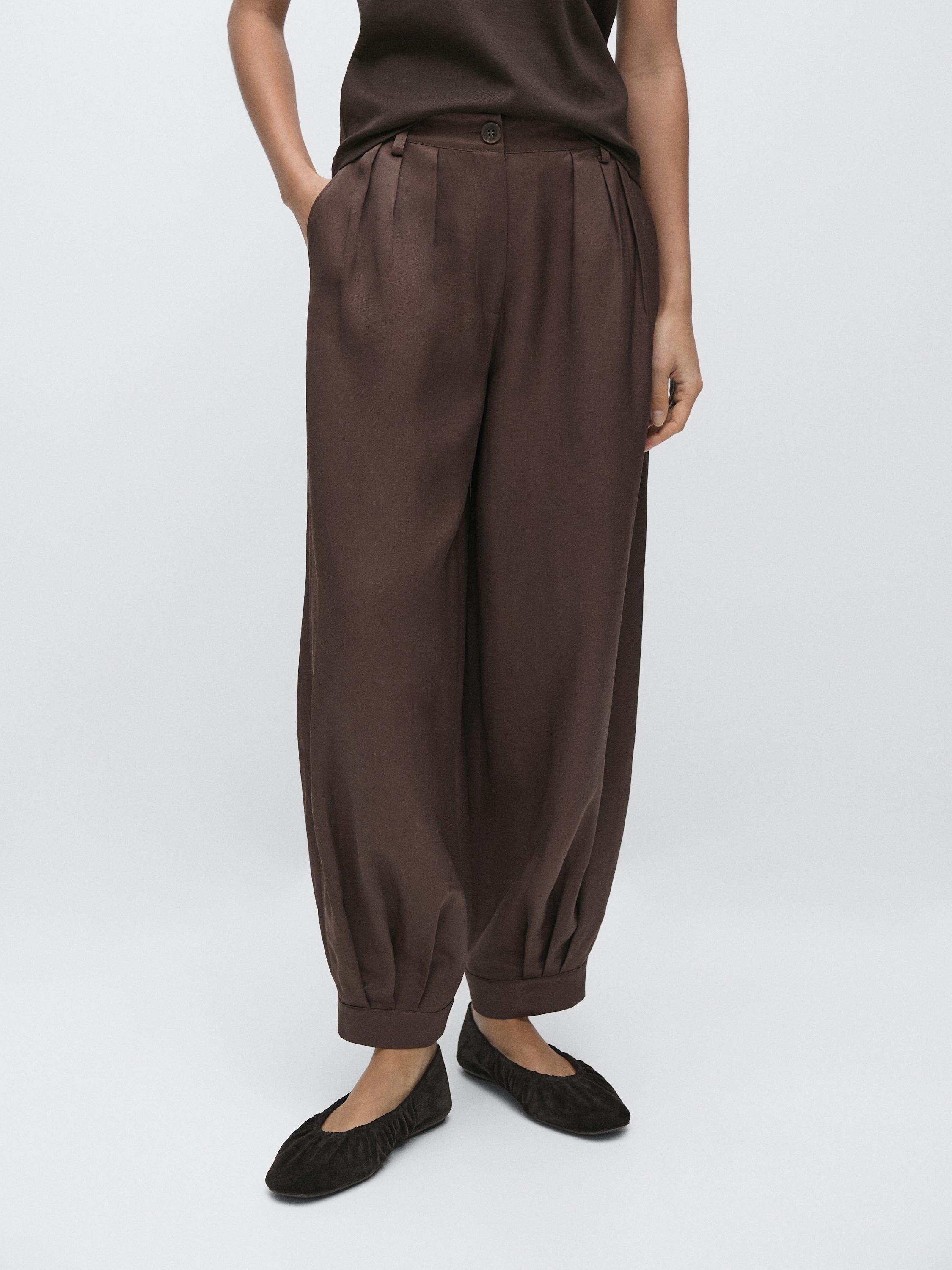 Pantalón barrel fit