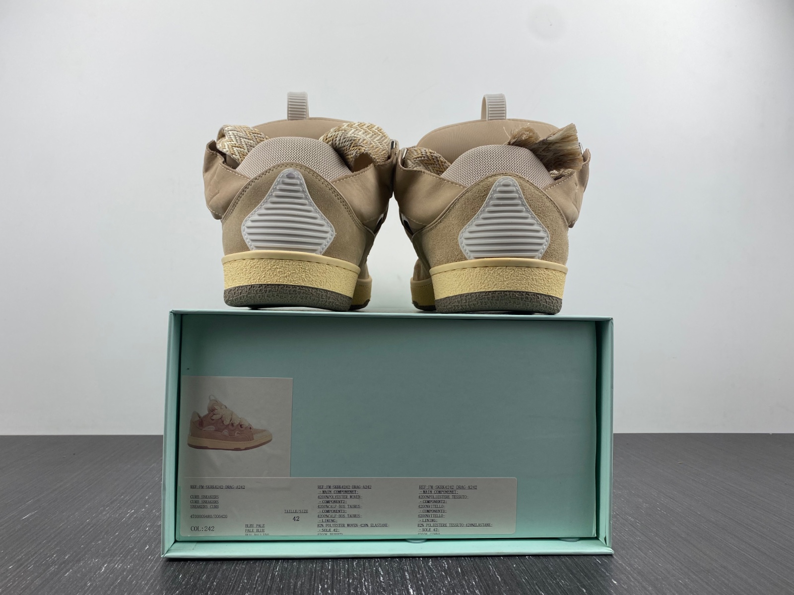 LAN Curb Sneaker Ecru FM-SKRK11-DRAG-E2202