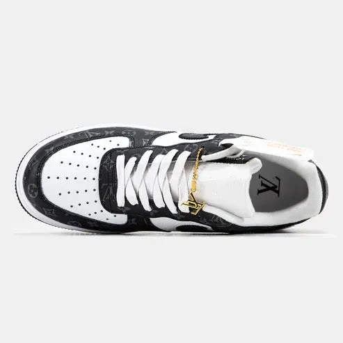 LV x NK Air Force 1 Low ‘Virgil Abloh – Black White Monogram’
