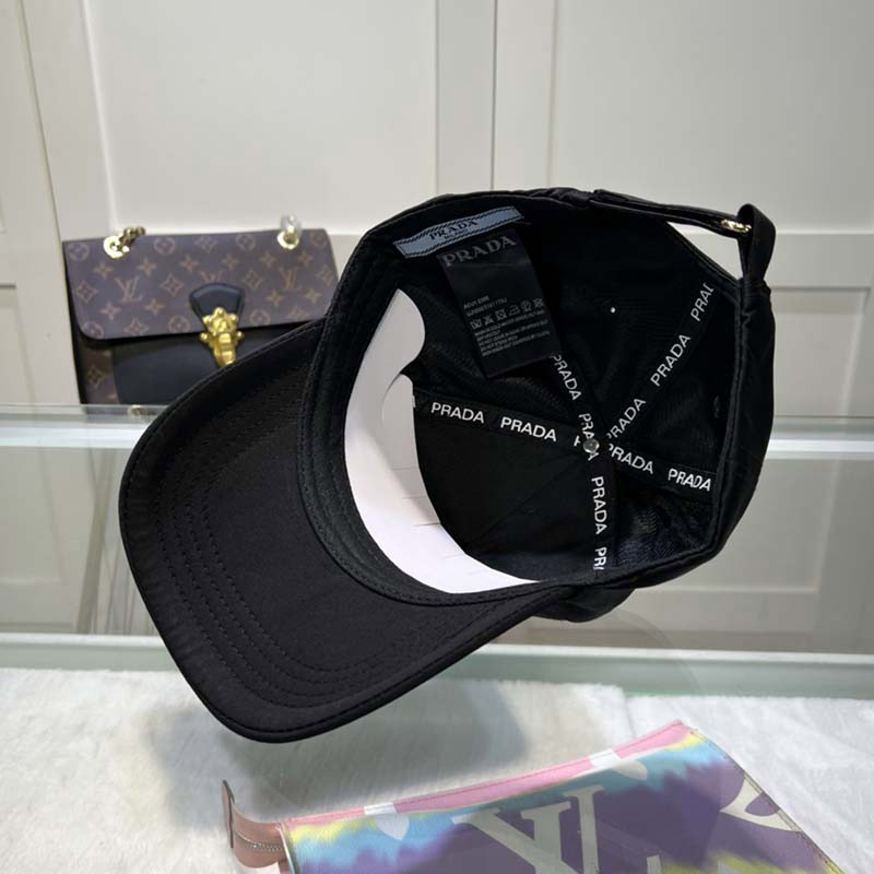 Fashion Adjustable Black Baseball Cap MZ-916052