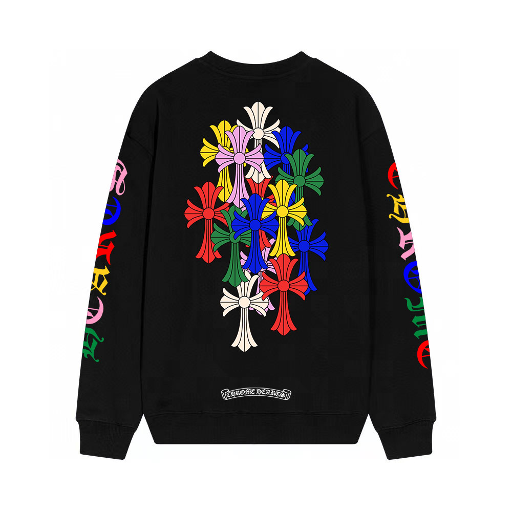 Chrome H Hoodies Black
