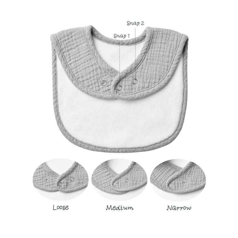CLOUDBABY-BIB Muslin Baby Bibs