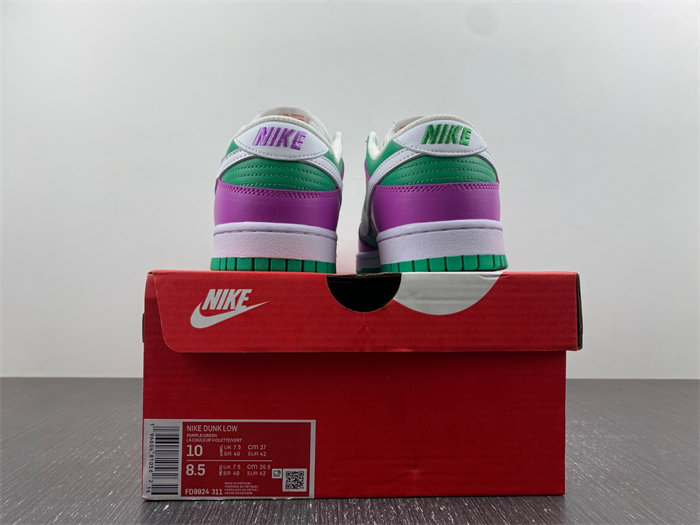 NK Dunk Low Stadium Green Fuchsia FD9924-311