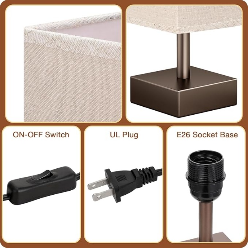 Antique Small Table Lamp